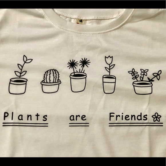Plants Are Friends Graphic T-shirt - Picture 5 of 5